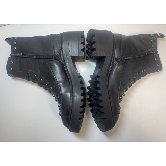 Karl Lagerfeld Paris Breck Studded Booties Sz 6 New - Picture 4 of 10